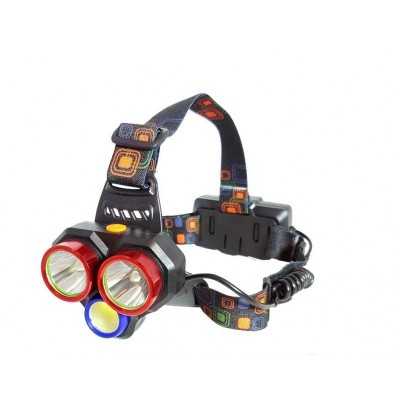 چراغ پیشانی 3 لامپ اسمال سان مدل ZY-H82