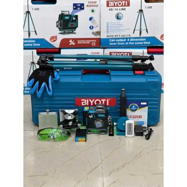 تراز لیزری پایه دار4 بعدی 16 خط بیوتی مدل BYT-4020LLS