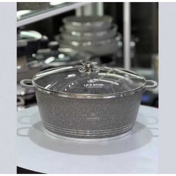 قابلمه گرانیتی لایف اسمایل مدل LIFEP7-36