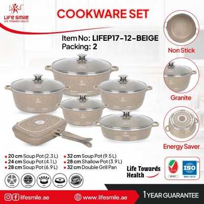 سرویس قابلمه 12 پارچ گرانیت...